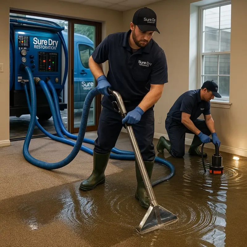 Water Extraction and Removal process in Baidland, PA